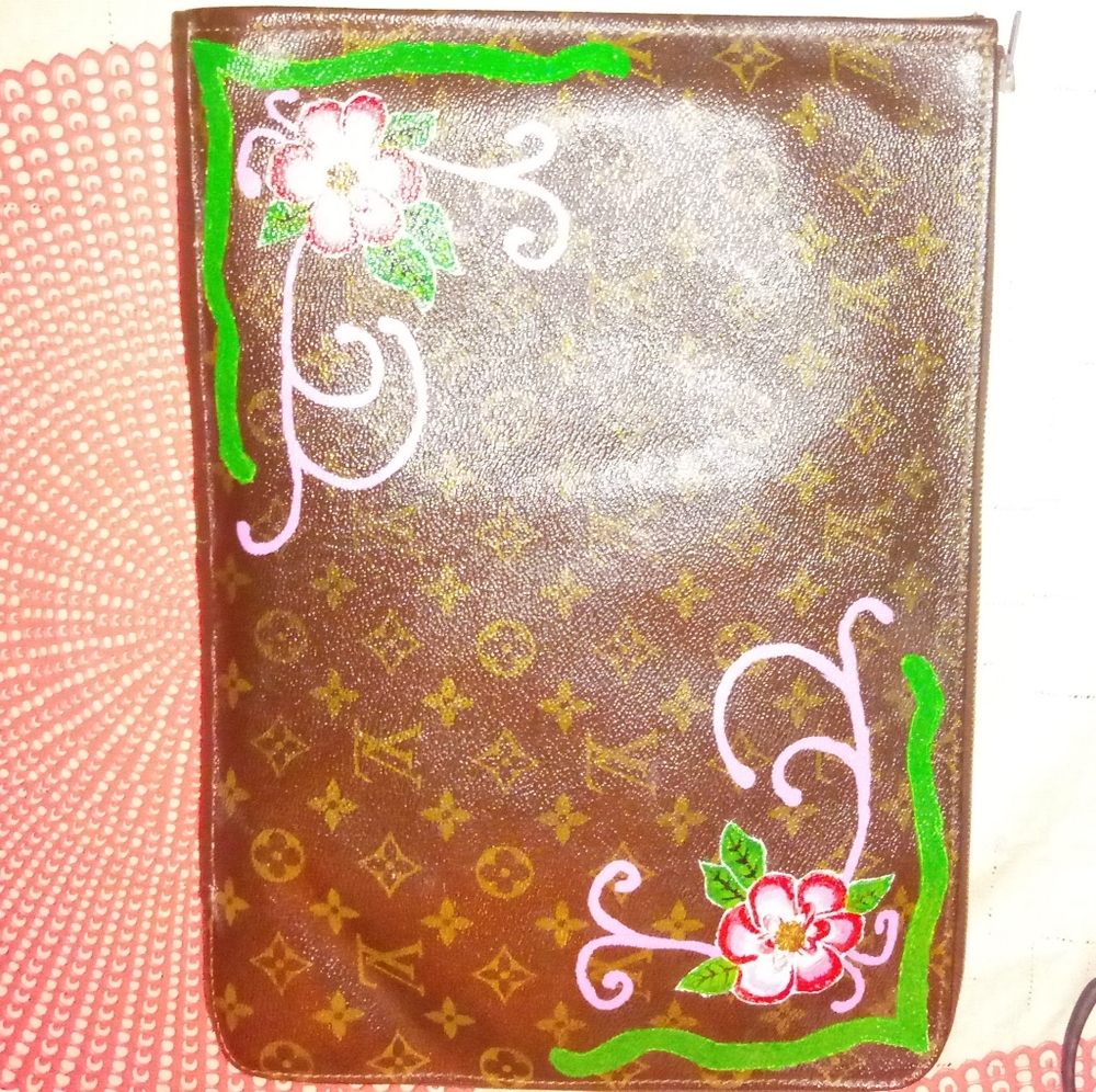 Authentic Louis vuitton large brief case